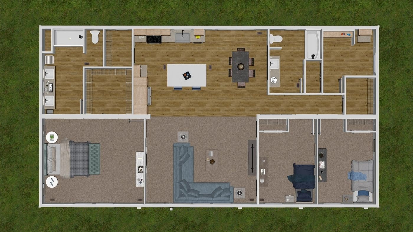 Acadia 3D Floor Plan